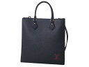 富士屋◆値下げ品◆ルイヴィトン LOUIS VUITTON サックプラPM M58658 エピ ノワール 2WAYバッグ 新品同様【中古】