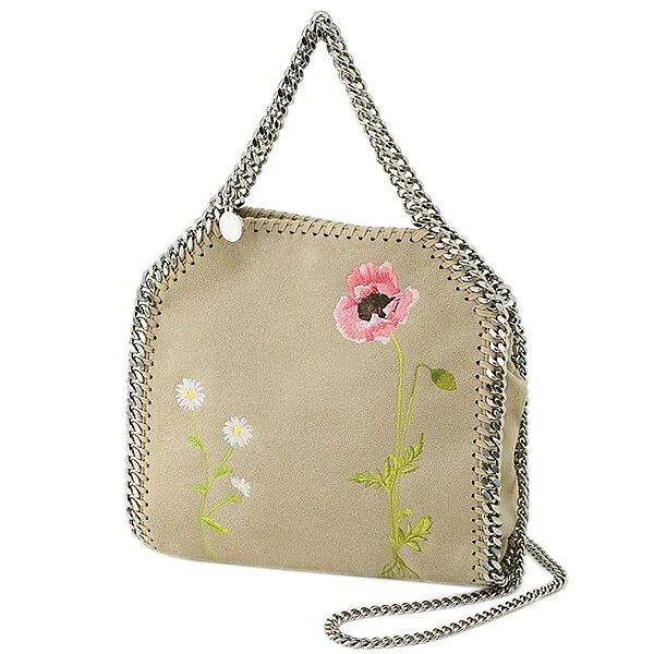 Rakuten - 富士屋◆ ステラ・マッカートニー Stella McCartney ファラベラ ミニトート371223 WP0493 バター クリーム 刺繍 2WAYバッグ【新品同様】