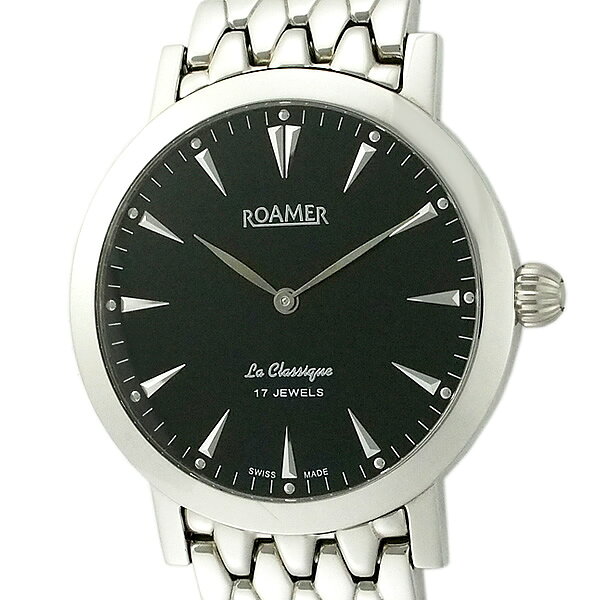 ROAMERオーバホール済★手巻き機械式アンティーク★ヴィンテージ70Sブラック 楽天市場】roamer 手巻きの通販