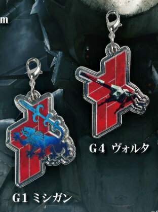 アーマード・コアVI エンブレムメタルチャーム1 カプセル版 2種セット 【在庫品】のサムネイル