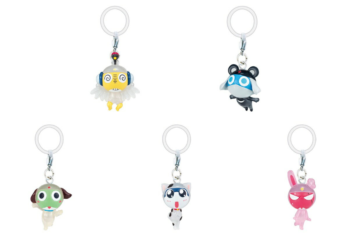 ケロロ軍曹 めじるしアクセサリー～どうぶつ変身であります～ 全5種セット BANDAI コンプリート 【在庫品】のサムネイル