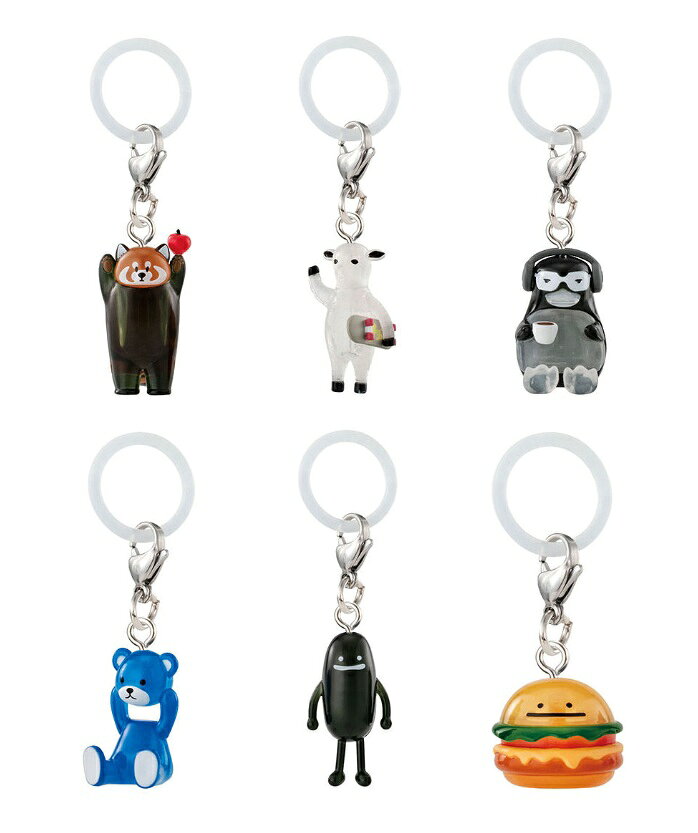 graniph キャラクター めじるしアクセサリー 全6種セット BANDAI コンプリート 【在庫品】のサムネイル