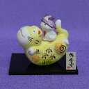 兜飾り おしゃれ コンパクト 陶器 置物【ゆらゆら虎乗り童 MK853-1092】陶器飾り 端午の節句 五月飾り