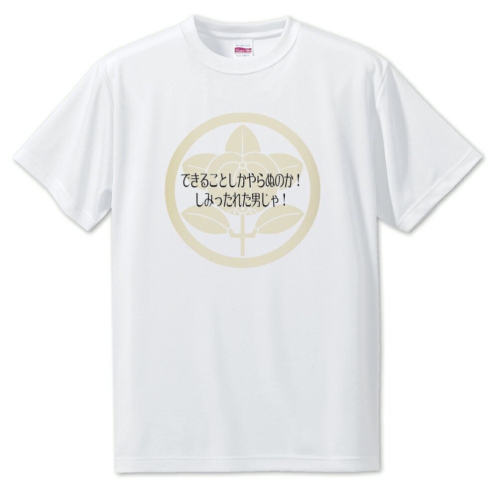 戦国武将 名言 グッズ Tシャツ 井伊直虎 2 できることしかやらぬのか!… オリジナル 戦国 武将 かっこいい 座右の銘 スローガン 旗印 【ポジティブグッズ...