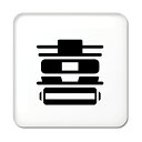 一文字漢字 缶バッジ スクエア型 【57】【喜】当店 オリジナル 小さめ おしゃれ かわいい 【ポジティブグッズ】PSTV