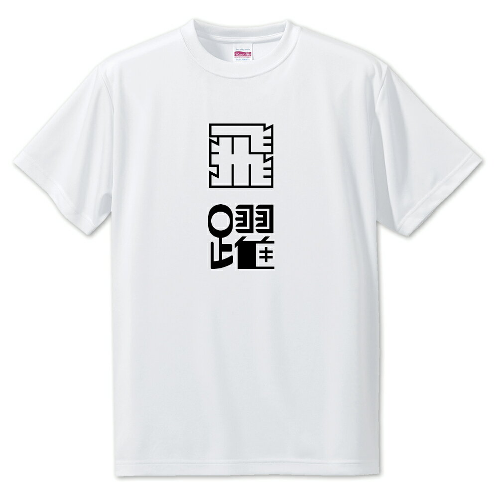 ニ文字漢字 Tシャツ 【35】【飛躍】【S・M・L サイズ選べます】 オリジナル 【ポジティブグッズ】PSTV