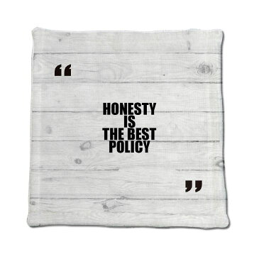 英語 名言 グッズ ハンドタオル HONESTY IS … 7【ウッド】200mm×200mm オリジナル おすすめ かっこいい【ポジティブグッズ】