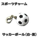 チャーム 【 □ サッカーボール 黒白 】 ミニフィギュア キーホルダー ストラップ 記念品 プレゼント オリジナル （ネコポス可）卒業 卒団 卒部 引退 卒園