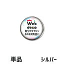Web deco ゴルフマーカー【マーカーのみ 】【シルバー 】 グリーンマーカー 名入れ オーダーメイド 誕生日 プレゼント 敬老の日 父の日 ギフト お祝い