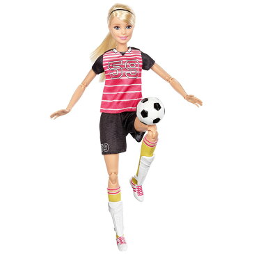 バービー メイド トゥ ムーブ ザ アルティメット ポッサブル サッカー プレイヤー ドール Barbie Made to Move The Ultimate Posable Soccer Player Dollおもちゃ ゲーム マテル【並行輸入品】