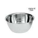 おすすめ シェフズボウル ステンレス深型ボウル15cm(目盛付)MCB-15 おすすめ