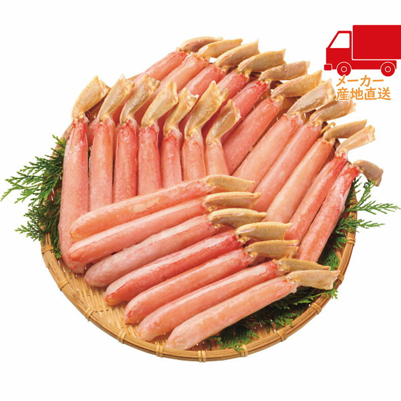 ＼本日ポイントバック 最大24倍！／全国送料無料 送料無料 2025 お歳暮 御歳暮 お歳暮ギフト 冬のギフト 贈り物 特大生ずわいがに脚ポーション（1kg） 食料品 産直農産 カニ