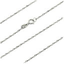 【ネックレス チェーン SILVER925】約1mmシルバーチェーン【 スクリュー45センチ】 男女兼用 ユニセックス プチプラ 安い 重ねつけ アクセサリー ...
