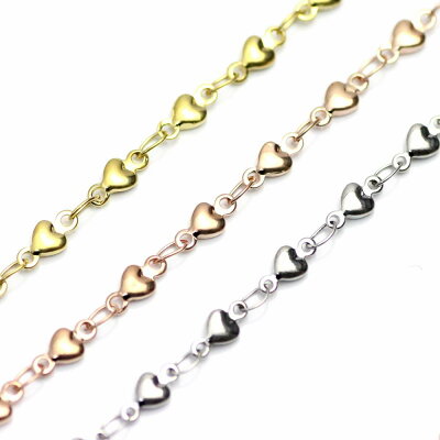 【ネックレス チェーン 金属アレルギー対応ステンレス】 【スイートハートロングネックレス】シルバー/ゴールド/ピンク【ロング76〜85cm】 サージカルステンレス ユニセックス お祝い 入学式 重ねつけネックレス 高品質 / ジーラブ