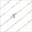 【ネックレス チェーン 金属アレルギー対応ステンレス】 1.5mmストレートスクリューキヘイ【35cm~60cm】/ユニセックス レディースメンズ 高品質 お祝...