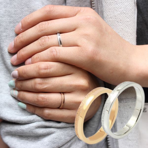 結婚指輪【マリッジリング+純白のブライダルケース付】【Avenirアブニールはフランス語で「未来・将来」】結婚指輪 安い サージカルステンレス 高品質 お祝い 記念日 にも/ ジーラブ