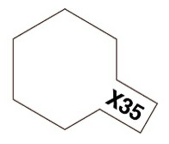 タミヤ アクリル塗料ミニ X35 セミグロスクリヤー 《塗料》
