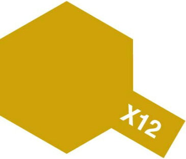 タミヤ エナメル塗料 X-12 ゴールドリーフ 《塗料》