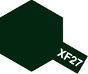 タミヤ エナメル塗料 XF-27 ブラックグリーン 塗料