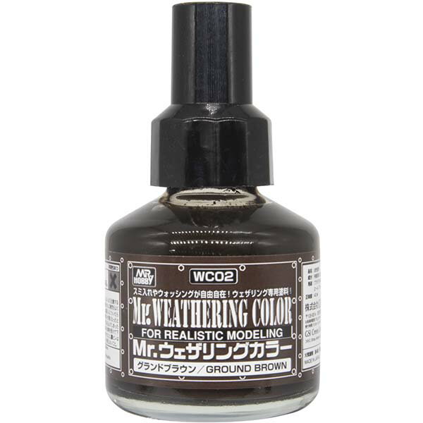 Mr.HOBBY WC02 Mr.ウェザリングカラー グランドブラウン 塗料