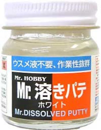 Mr.HOBBY P119 Mr.溶きパテ (ホワイト) 《