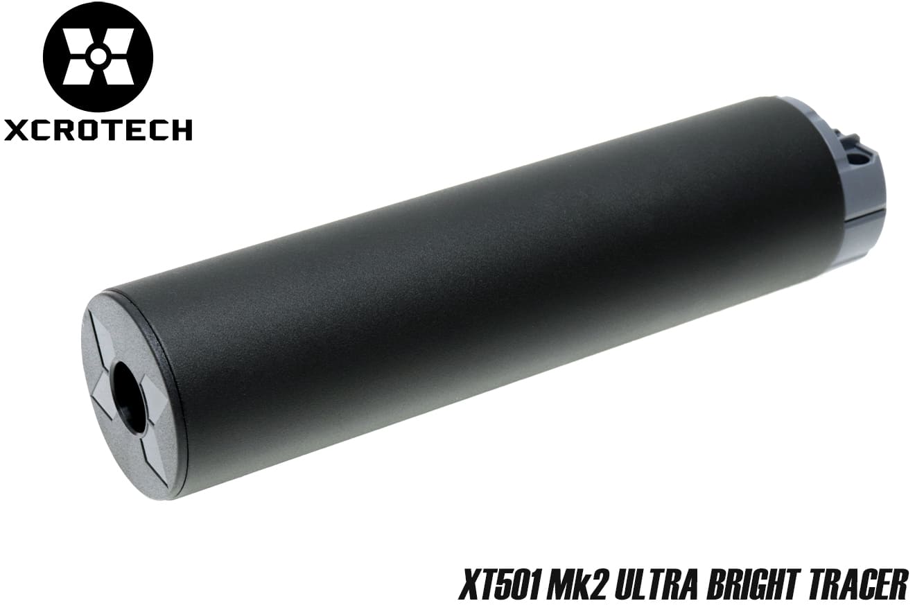 XCORTECH XT501 MK2 ウルトラブライト UVトレーサー◆14mm逆ネジ対応/サイレンサー/発光/蓄光