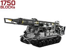 AFM 8K11スカッドA + 8U218 輸送起立発射機 1750Blocks◆スカッドミサイル 搭載 輸送起立 発射機 楽しい 組み立て カッコいい 飾れる ブロック リアル 再現