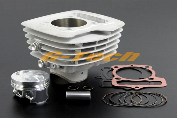 【送料無料】SP武川Φ57ビッグフィンレーシングメッキシリンダー115/124cc ★Ape100・XR100モタード スーパーヘッド（ステージ3）用★シリンダーの冷却効果増大！高出力と高い耐久性が実現（01-04-1010）