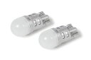 【省電力化】SP武川 T10 ウエッジ LEDバルブ2.0(ホワイト)2個◆高輝度パワーLED 発熱対策放熱機構採用!ポジションランプに