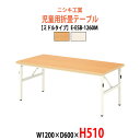 保育園テーブル 折りたたみ 幼稚園 机 キッズテーブル E-ESB-1260M 幅1200x奥行600x高さ510mm ミドルタイプ 学童保育 塾 託児所 子供用テーブル 長机 折りたたみテーブル ローテーブル 軽量 軽い 完成品 日本製