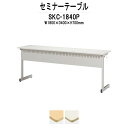 学習机 塾テーブル セミナーテーブル カバン掛用フック付 SKC-1840P 幅1800xD400x高さ700mm 研修 講義 学校 会議用テーブル 会議室 学習デスク