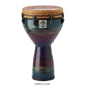 Infinity Djembe LREMDJ011422SN 14”×25” マルチカラー インフィニティー ジャンベ　スキンディープナチュラルヘッド カーブ形状の新ラグデザインで、演奏・持ち運び時に安全・快適。 ヘッド表面は若干のざらつき感があり、 トラディショナルジャンベに近い音の減哀、 暖かみのある音色。 ボディーがゴブレット形で低音と高音の音程差が特長的。現在ではアフリカ音楽の枠を超えてさまざまなジャンルの音楽で取り入れられています。