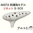 【アルトC管】アケタ オカリーナ　X