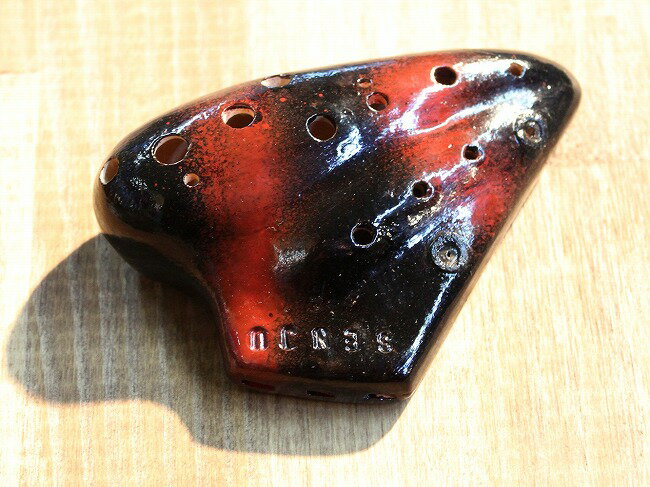 (センジュ) オカリナ トリプル ソプラノF管 元祖カラー 【北爪恒彦 製作】