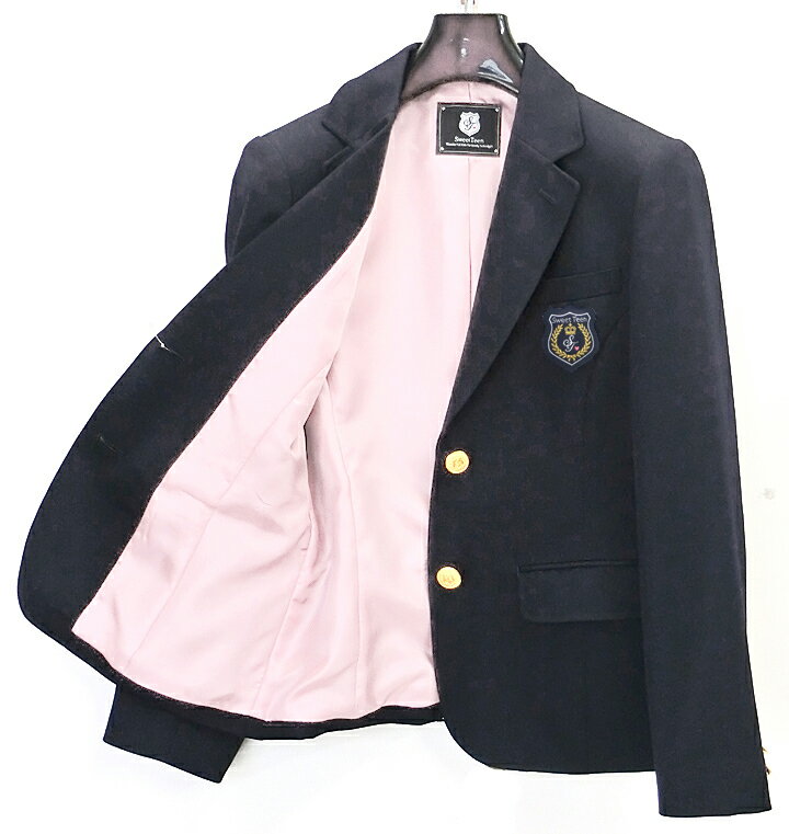 【送料無料】制服スクールブレザー紺女子用カンコー学生服SweetTeen(スイートティーン)◆制服のない中学高校の通学・卒業式・入学式におすすめ◆