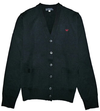 Olive des Olive スクール カーディガン 女子用 ウール混 8ゲージ Vネック 紺/グレー/ベージュ/黒 秋/冬 ウォッシャブル トンボ学生服