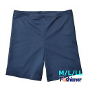 【送料無料】ファッショナー 男児 水着 ミドルトランクス スイムパンツ M/L/LL 紺 UVカット 日本製