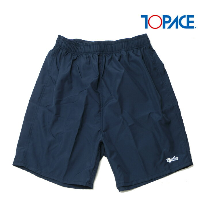 TOPACE インナー付きロングトランクス S〜3L 紺 中学/高校 男子 水泳着 日本製