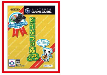 【新品】(税込価格) GC(ゲームキューブソフト) どうぶつの森e+ ★新品未使用品ですが、外箱に、きず、よごれ、つぶれ、変色、擦れ、やぶれ、劣化等が有り古くなっています。