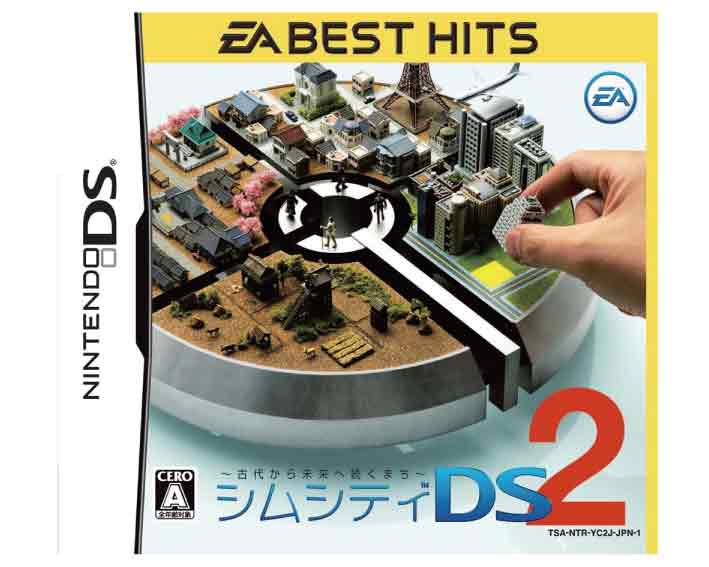 【新品】(税込価格) DS シムシティDS2〜古代から未来へ続くまち〜EA BEST HITS版★新品未使用品ですが 外パッケージに少し傷み汚れ等がある場合がございます。