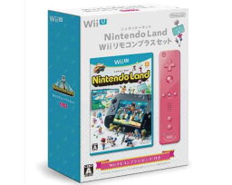 【新品】(税込価格) WiiU　ニンテンドーランド Wiiリモコンプラスセット[Wiiリモコンプラス(ピンク)付き]/新品ですが外箱に少し傷み汚れ等がある場合有り