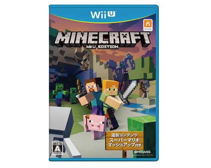 【新品】(税込価格)WiiU マインクラフト WiiU Edition (Minecraft)★新品未開封品ですが 外パッケージに少し傷み汚れ等がある場合がございます。