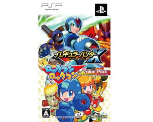 【新品】(税込価格) PSP イレギュラーハンターX ロックマンロックマン バリューパック/新品未開封品ですがパッケージに少し傷み汚れ等がある場合がございます。