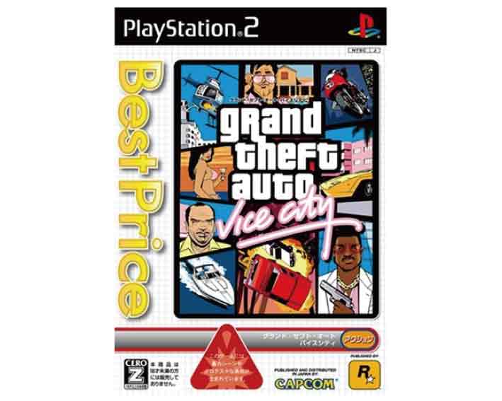 【新品】 未使用 PS2 グランドセフトオートバイスシティ GRAND THEFT AUTO VICE CITY ベストプライス版