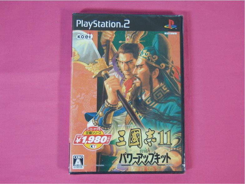 【新品】（税込価格）PS2 三國志11withパワーアップキット（三国志11withパワーアップキット ） コーエーテクモ定番シリーズ版