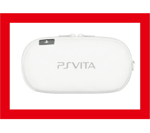 【新品】(税込価格) PS Vita キャリングポーチホワイト(PCHJ-15007)　SONY純正品