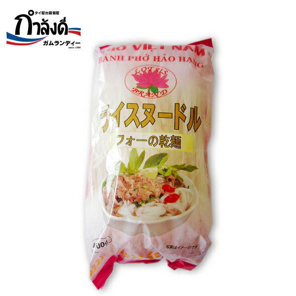 フォー　ベトナムビーフン　ライスヌードル　平麺　4mm　400g　ベトナム料理