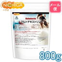 ■　このカテゴリの商品一覧 マルトデキストリン 200g【送料無料】【メール便で郵便ポストにお届け】【代引不可】【時間指定不可】 マルトデキストリン 200g マルトデキストリン 800g【送料無料】【メール便で郵便ポストにお届け】【代引不可】【時間指定不可】 マルトデキストリン 800g マルトデキストリン 1.5kg マルトデキストリン 3kg マルトデキストリン 3kg×3袋【送料無料(沖縄を除く)】【国内製造　マルトデキストリン】 国内製造のマルトデキストリンは、アスリートの間で人気の炭水化物源です。吸収が早く、すぐにエネルギーに変わるので、運動時のエネルギー補給におすすめの炭水化物（糖質）サプリメントです。 溶けやすく、様々なサプリメントと一緒に使う事ができます。水や、ジュース　スポーツドリンク、アミノ酸系ドリンクやプロテインなどに入れて一緒にご使用下さい。 名　称 マルトデキストリン 原材料名 マルトデキストリン(国内製造) 内容量 800g 賞味期限 別途商品に記載 保存方法 高温多湿及び直射日光をさけて保管ください。 原産国 日本 販売／加工者 日本ガーリック株式会社群馬県高崎市八幡原町1008-3 形　状 粉末 DE値 DE値11前後　マルトデキストリン ※DE値は1～100まであります。 DE値1　澱粉(甘味度が低く、粘度が高い) DE値11前後　マルトデキストリン DE値100　ブドウ糖(甘味度が高く、粘度が低い) 使用上の注意 ○運動量により調節してお召し上がりください。 ○開封後は湿気に注意してチャックをしっかり閉めて保存し、早めにお召し上がりください。 ○体質、体調により、まれに身体に合わない場合があります。その場合はご使用を中止してください。 ○薬を服用中あるいは通院中の方は、お医者様にご相談の上、お召し上がりください。 ○誤飲事故防止のため、乳幼児の手の届かない場所で保管してください。 ○食生活は主食、主菜、副菜を基本に、食事のバランスを大事にしてください。 ○合わない場合は、利用を中止し医師に相談してください。 ○原材料名をご確認の上、食品アレルギーのある方は召し上がらないでください。 お召し上がり方 水、ジュース スポーツドリンク、アミノ酸系ドリンクやプロテインなどに入れて一緒にお召し上がりください。 【このような方に】 ・筋肉をつける目的で筋力トレーニングをしている方 ・運動パフォーマンスを向上させたい方 ・集中力を必要とする勉強（記憶、集中、思考）等を行っている方 ・ハードなスポーツや運動等を行っている方 アレルギー情報 本品に含まれるアレルギー物質（28品目中）：無 ※本製品の製造ラインでは、大豆、小麦、乳、豚肉、バナナ、リンゴ、ゼラチン、アーモンドを含む製品を製造しています。 残留農薬 国内検査機関にて305項目不検出 区　分 日本製・食品 ■【栄養成分表示（製品100gあたり）】 エネルギー 369kcal たんぱく質 0g 脂質 0g 炭水化物 94g 食塩相当量 0g ※在庫についての注意事項 当商品は自社販売と在庫を共有しております。 在庫更新のタイミングによっては在庫切れとなってしまい、やむを得ず注文をキャンセルさせて頂く可能性がございます。予めご了承下さい。 ※メール便にて全国送料無料でお届け！ ⇒こちらの商品は、メール便専用商品です。宅配便専用商品もあります。