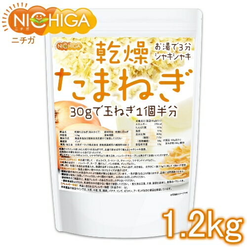 乾燥 たまねぎ 刻みタイプ 1.2kg NICHIGA ニチガ TK0