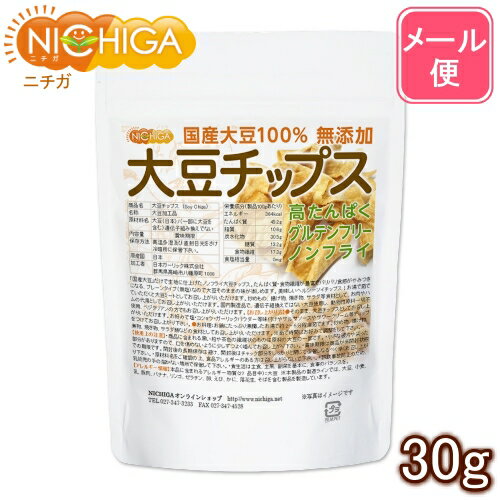 大豆チップス （SOY chips） 30g 【送料